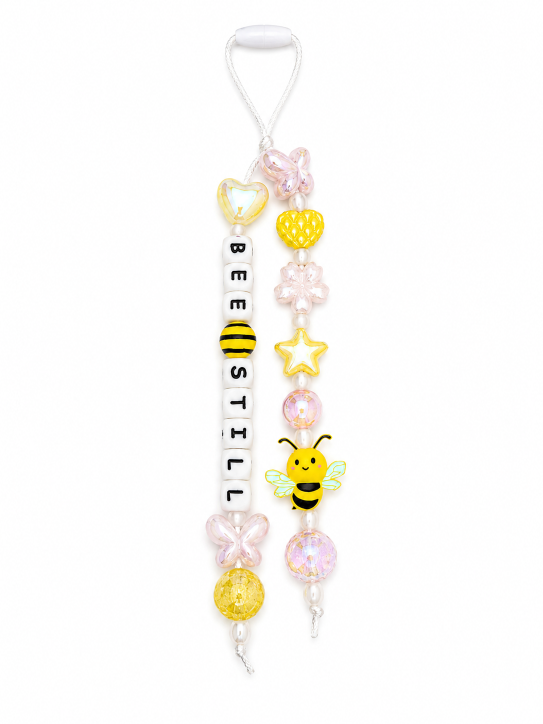 Bee Still Rearview Car Dangle
