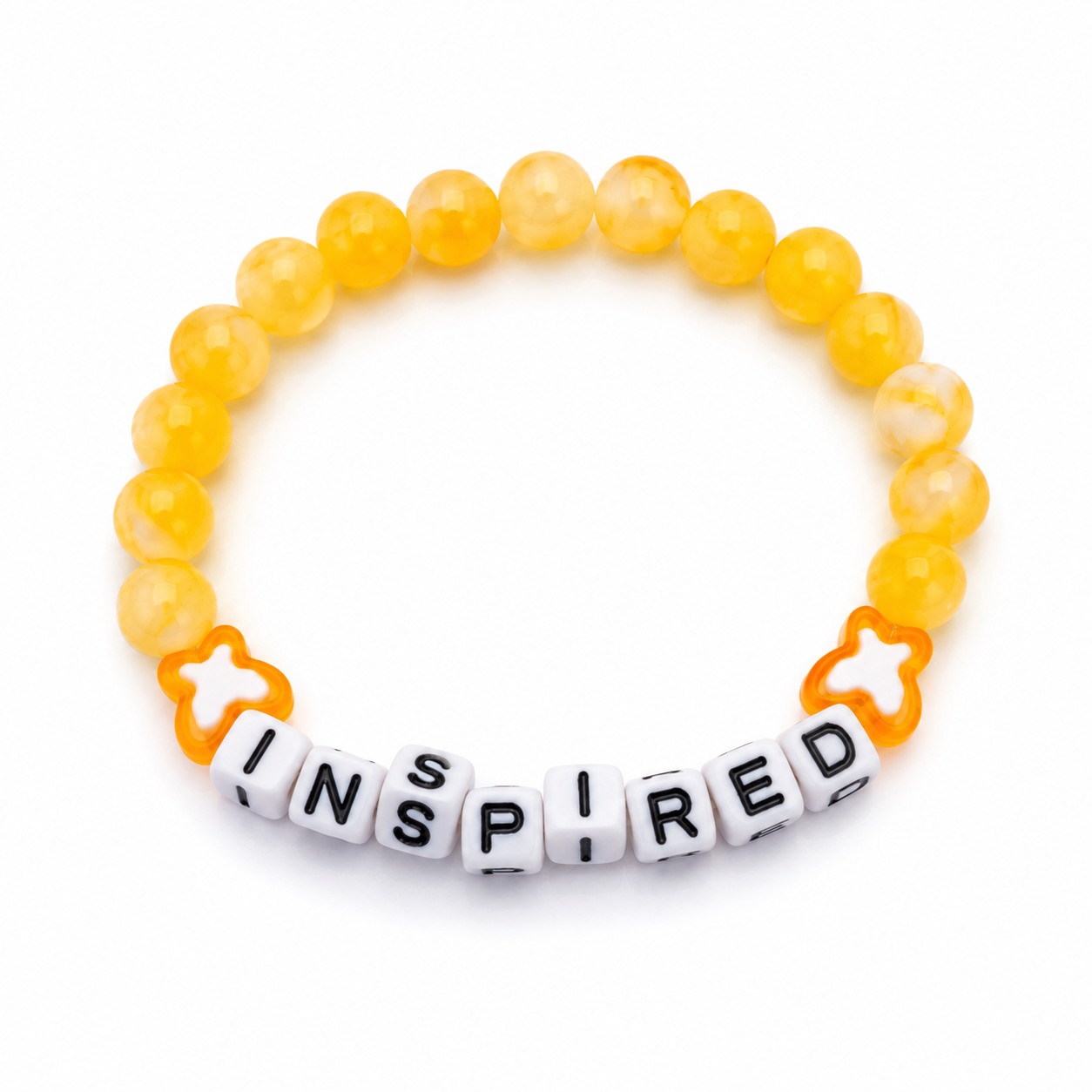 Inspired Glass Beaded Bracelet