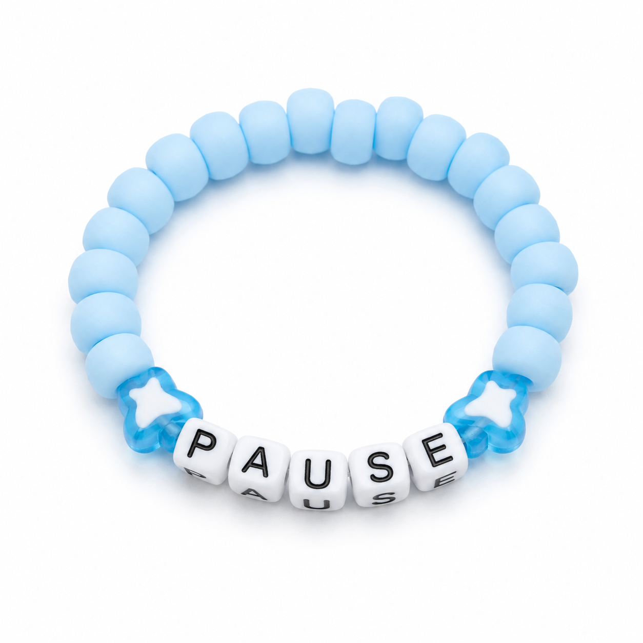 Pause Blue Bracelet