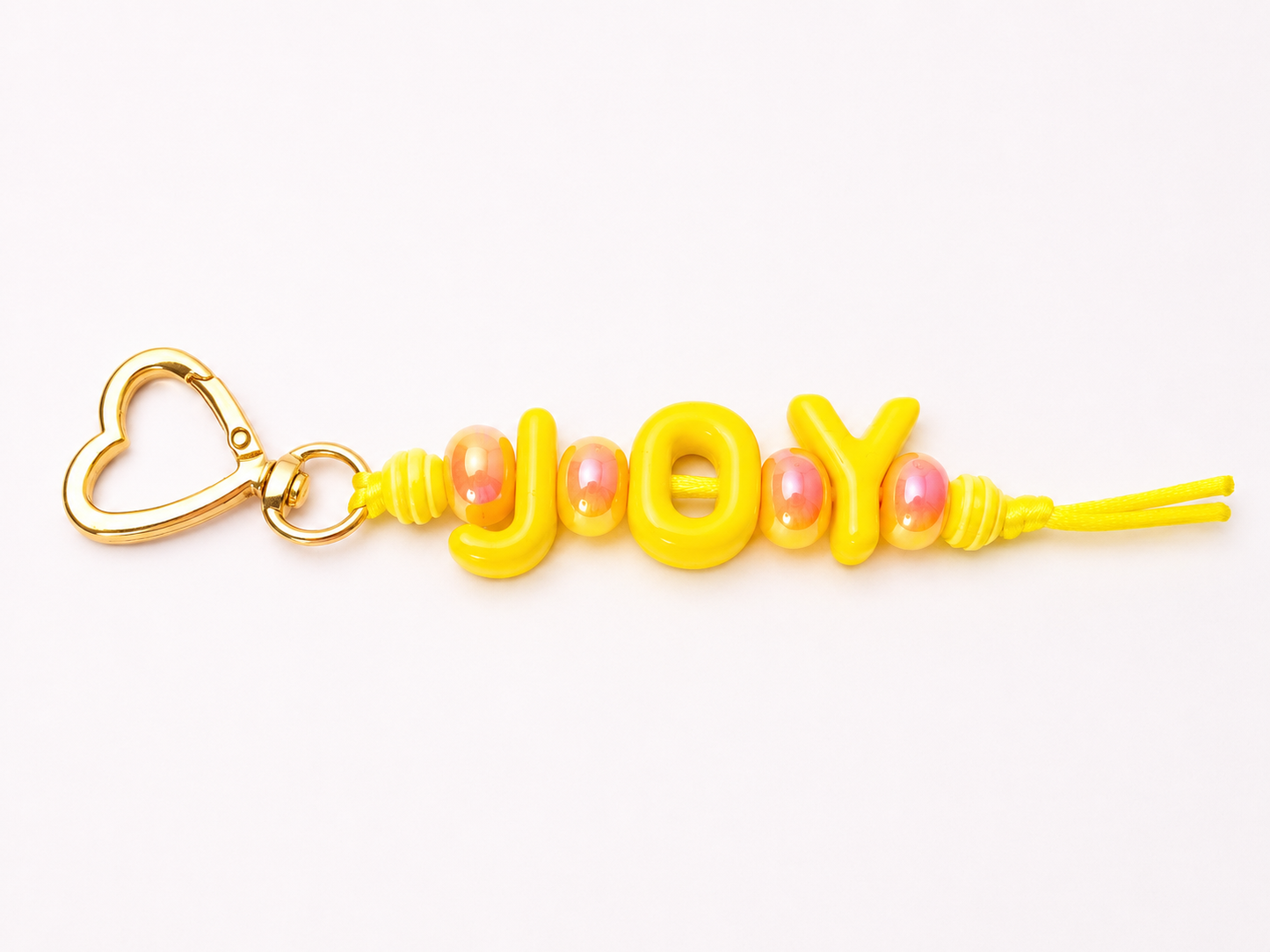 Beaded Key Chain "Joy"