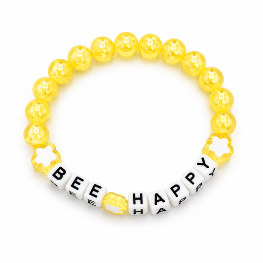 Bee 🐝 Happy Yellow Bracelet