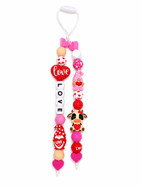 Love Rear View Car Mirror Dangle