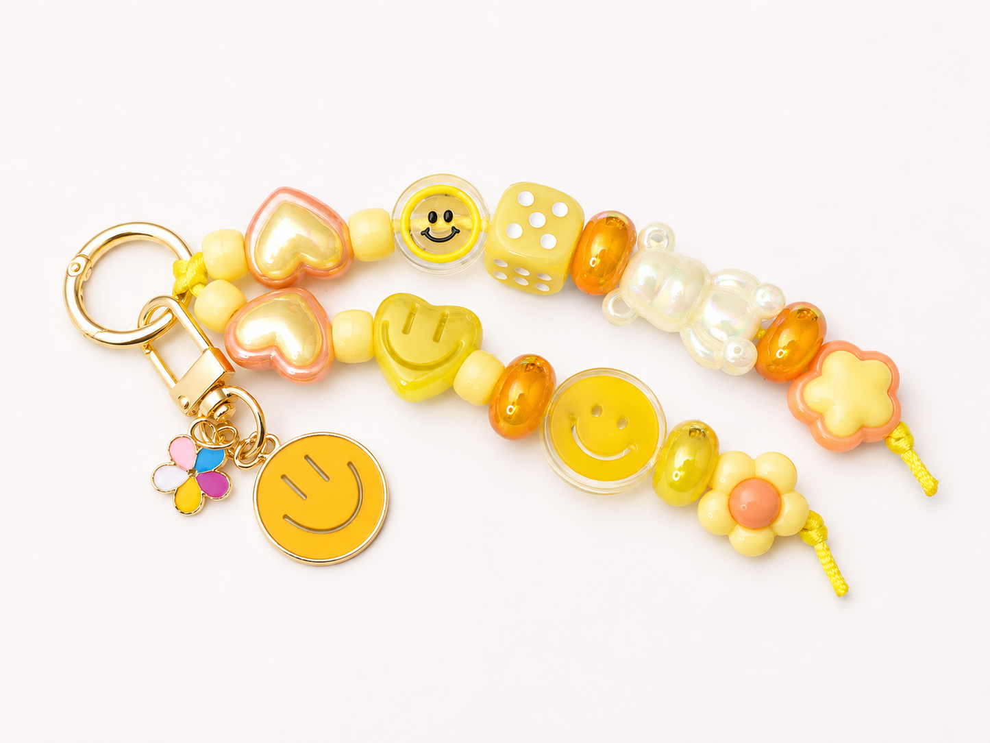 Beaded Key Chain "Pure Joy"