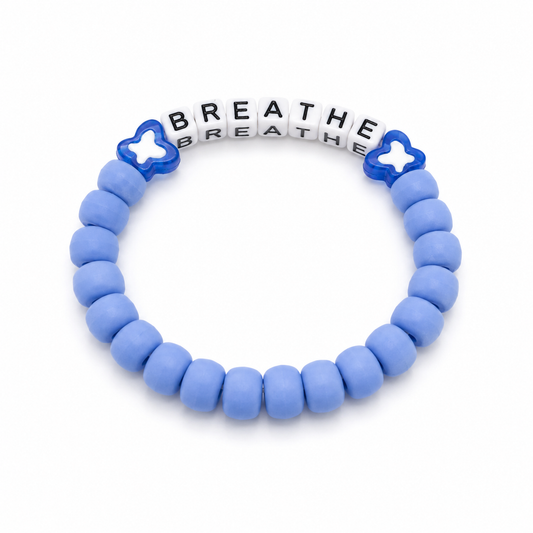 Breathe Blue Bracelet