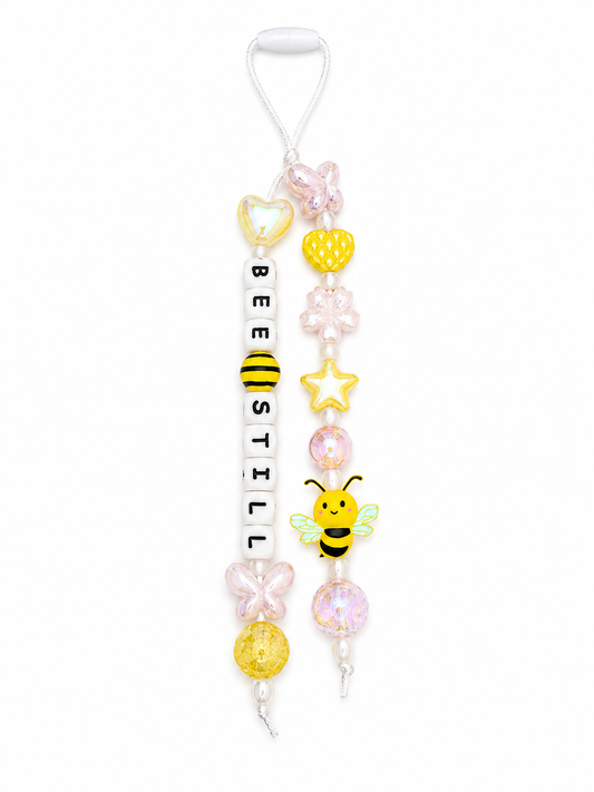 Bee Still Rearview Car Dangle